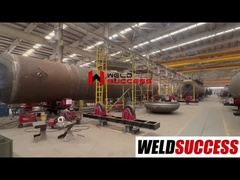 Máy xoay hàn công suất nặng để hàn bể